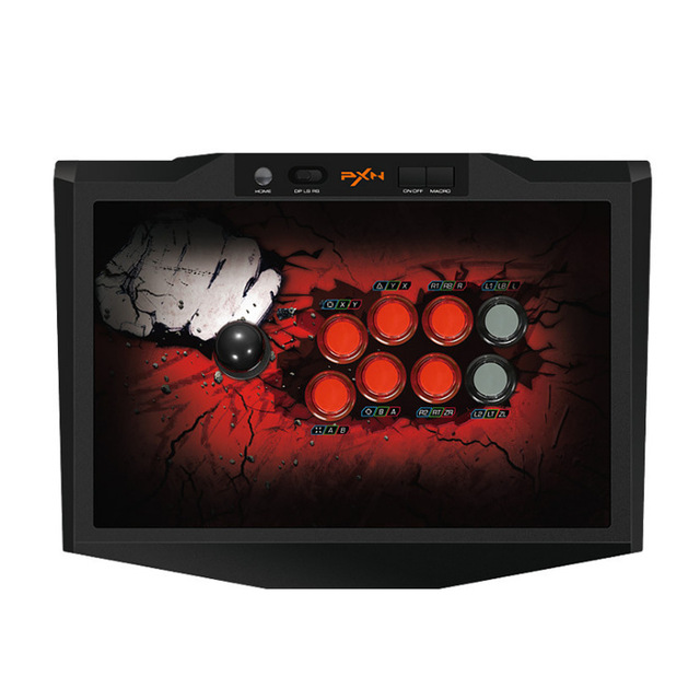Hot Sale USB Arcade Fighting Stick Classic Console Joysticks PC Game Controllers for P4 Xbox Switch Android