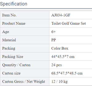 Ensemble de <span class=keywords><strong>jeu</strong></span> de <span class=keywords><strong>golf</strong></span> de toilette pratique Mini <span class=keywords><strong>jeu</strong></span> de putting pong de <span class=keywords><strong>golf</strong></span> dans la salle de bain cadeaux drôles - Product Image 6