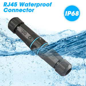 IP68 Водонепроницаемый Cat6/7 RJ45 соединитель 10 ГБ экранированный соединитель Ethernet наружный LAN разъем для Starlink/Cat5/Cat6/Cat6A/<span class=keywords><strong>Cat7</strong></span> - Product Image 3