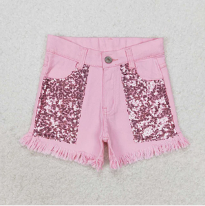 En stock – Nouveaux shorts en jean imprimés respirants taille mi-haute pour filles (3-16 ans) – Jean tendance de haute qualité pour tout-petits - Product Image 6