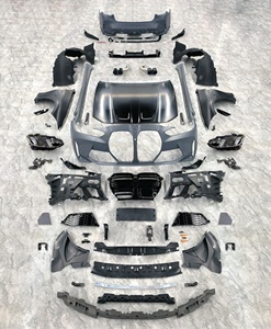 Qualité supérieure pour <span class=keywords><strong>BMW</strong></span> G20 G28 2018-2025 Série 3 <span class=keywords><strong>320I</strong></span> 330I Mise à niveau vers le style M3 Kit carrosserie large Kit carrosserie large Pare-chocs avant Grille Capot - Product Image 6