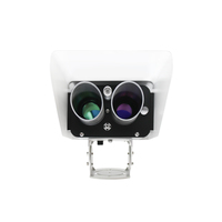 Système de surveillance météo intelligent pour ville RK500-55A, capteur multispectral infrarouge à principe de mesure, pour surveiller les conditions routières à distance, 2-15m