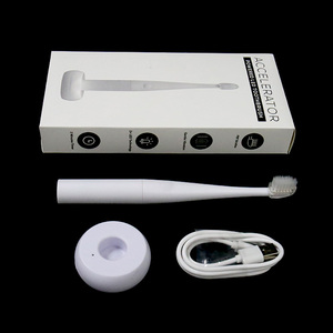 Vệ sinh răng miệng nhu cầu dẫn ánh sáng trắng bàn chải đánh răng Kid bàn chải đánh răng giúp cha mẹ xác định vị trí chính xác dư lượng thực phẩm và mảng bám - Product Image 4