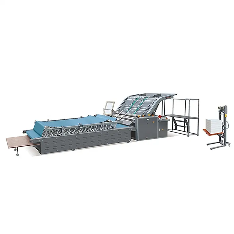 Corrugated Cardboard Making Machine Low Platform Semi-Automatic Flute Laminator Machine