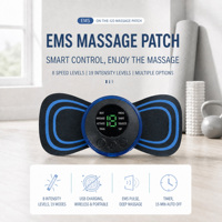 Masseur de cou à télécommande, portable, intelligent, rechargeable, patch de massage pour les épaules, relaxation musculaire et soulagement de la fatigue