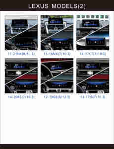 Pantalla táctil grande de 10,25 pulgadas, reproductor <span class=keywords><strong>MP5</strong></span>, GPS para coche, navegación DVD, Radio, vídeo, pantalla Multimedia Compatible con Lexus NX 200 300H - Product Image 5