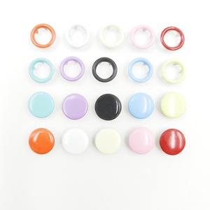 100ชุด grommets พร้อม9.5มม. สแนปรัด10สีหมุดหนังกระดุมโลหะผลิตภัณฑ์สมาร์ทโฮม - Product Image 4