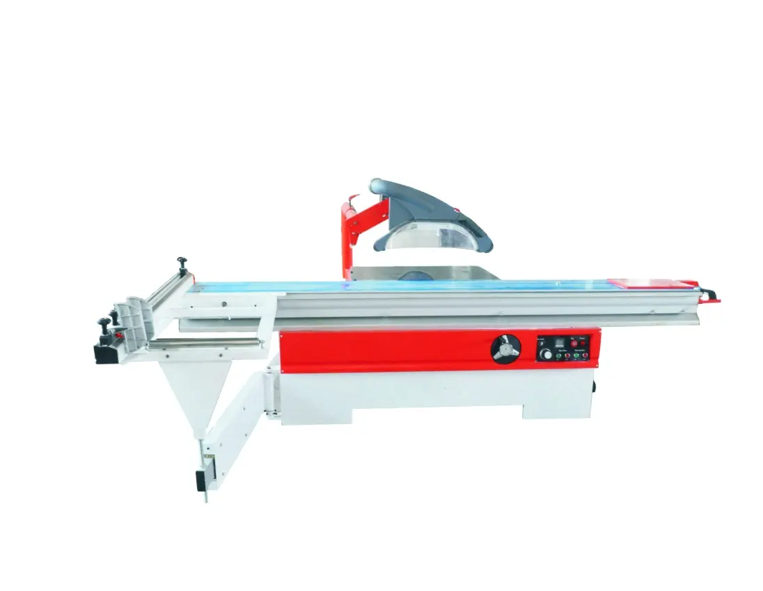 HICAS MJ6132TYD Travail du bois Précision industrielle 3200mm Coupe du bois Table coulissante Scie à panneaux 4kw(5.5kw) 1250mm 300mm