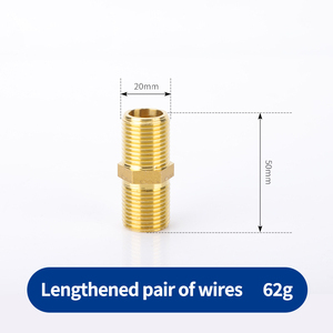 อุปกรณ์กดปรับใช้ได้กับอุปกรณ์ทองเหลืองคู่สำหรับน้ำมันน้ำ - Product Image 3