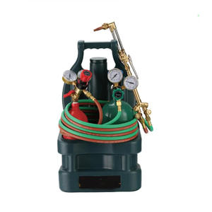 Kit de torche de soudage et de découpe portable en cuivre et acier inoxydable, régulateur d'oxygène et d'acétylène pour usage industriel, torche au CO2 - Product Image 1