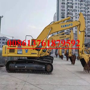 Excavatrice sur chenilles KOMATSU PC450-8 de 45 tonnes utilisée avec des composants de moteur principal et de pompe de seconde main à bas prix - Product Image 5