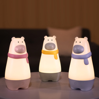 Mini LED blanc chaud lampe lumières pour chambres d'enfants salon Portable jouet décoration pour filles maison bureau mignon chambre décoration