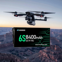 Hot 310wh/kg 84000mah 3S/4S/6S 15C densité d'énergie haute Performance semi-solide RC quadrirotor UAV FPV Drone batterie