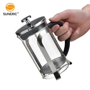 Jarra de vidrio resistente al calor de 350 ml, filtro de malla de acero inoxidable, tetera, tetera, Mini <span class=keywords><strong>prensa</strong></span> de café <span class=keywords><strong>francesa</strong></span> - Product Image 5