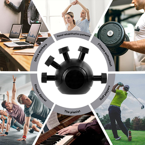 Тренажерный зал, пластиковые ручки для упражнений 20- 45 кг, мощная резиновая рукоятка для тренажерного зала, низкая стоимость - Product Image 5