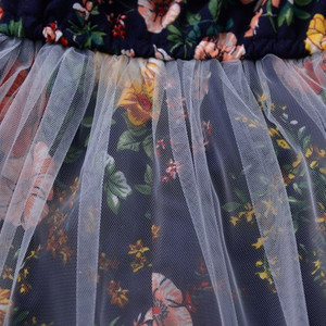 Robe longue en coton à fleurs pour fille de 2 à 3 ans, style africain, pas cher, à épaules dénudées, en tulle, directement de l'usine - Product Image 6
