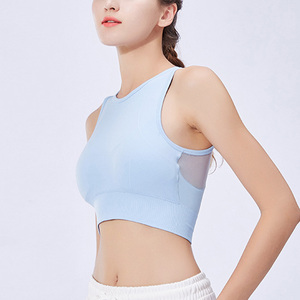 En <span class=keywords><strong>gros</strong></span> Top Support Pro Complet Filet Arrière <span class=keywords><strong>Gros</strong></span> Seins Femmes Sexy Yoga Sport Soutien-Gorge - Product Image 5