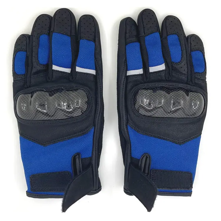 Guanti da corsa sportivi CNGDY Full-Finger Touchscreen compatibili con Motocross e ciclismo all'aperto realizzati in pelle di qualità