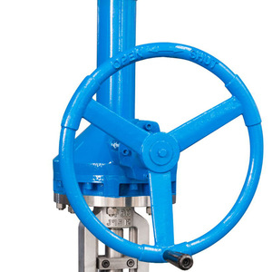 Vanne à soupape manuelle OEM J41W-100P en acier inoxydable à haute température, à extrémités à bride, norme DIN, pour gaz, eau, huile - Product Image 4