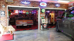 Vintage voiture lumière <span class=keywords><strong>Garage</strong></span> tenture murale verre néon signe marque extérieur néon éclairage Tube pour la décoration de la maison - Product Image 3