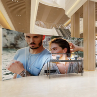 JiongChang Textile pliable personnalisé Pop-Up modulaire Backwall salon tissu bannière affichage Portable Expo stand d'exposition