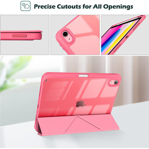 Funda Protectora para iPad 10/11/A16, TPU, Sensación de Cuero PU, Color Puro, Anti-Caídas, para iPad 10.ª/11.ª Generación 2025 - Product Image 5