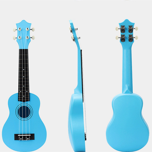 Ukelele de 21 pulgadas al por mayor, guitarra pequeña Sparano, instrumento musical de ukelele colorido para niños principiantes - Product Image 3