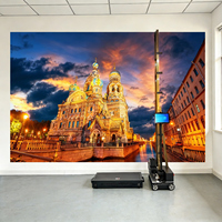 Máquina de Pintura UV Robótica para Paredes, Impresora Mural Vertical 3D Automática, Nueva Impresora UV de Cama Plana DX5/DX7/XP600