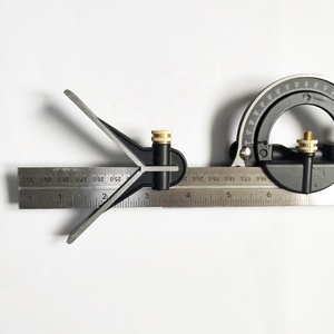 12-inch có thể điều chỉnh trượt kết hợp vuông thép không gỉ Cai Trị 300mm vuông góc Cai Trị - Product Image 2