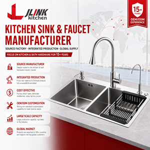 Tout-en-un TikTok Tendances Évier <span class=keywords><strong>de</strong></span> <span class=keywords><strong>cuisine</strong></span> en acier inoxydable Robinet cascade simple carré fait à la main à tirette <span class=keywords><strong>Installation</strong></span> facile <span class=keywords><strong>de</strong></span> vidange - Product Image 4