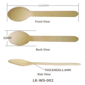 Прямые поставки с завода: одноразовые деревянные вилки, пищевые, для кемпинга - Product Image 6