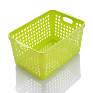 Cesto portaoggetti profondo verde Inomata - Product Image 1