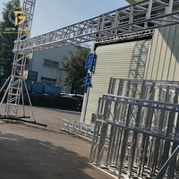 Estructura de Aluminio Resistente con Sistema de Iluminación de Montaje Rápido para Eventos al Aire Libre