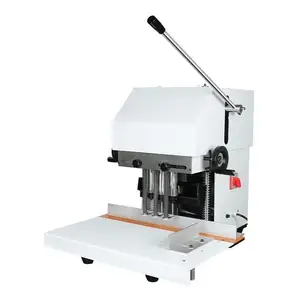 Paper Bag Tag Hand Bag Drilling Machine Paper Plastic Bag Three-Hole Electric Punching Machine Heavy Hole Punch Equipment
