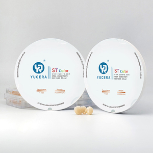Disques <span class=keywords><strong>en</strong></span> zircone multicouches Yucera au meilleur <span class=keywords><strong>prix</strong></span> pour la conception de sourires et les couronnes à contour complet, lingots pressés, céramique vitrée - Product Image 4