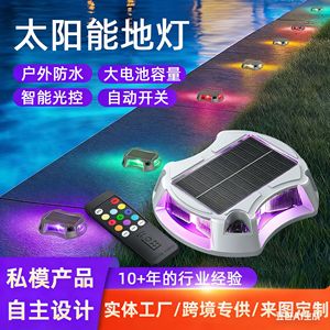 ไฟส่องพื้นพลังงานแสงอาทิตย์ Hua Enxing พร้อมรีโมท RF ตัวเรือนอะลูมิเนียมหล่อขึ้นรูป ใช้สำหรับทางเดิน สนามหญ้า ขั้นบันได ไฟฝังดิน ไฟอุโมงค์ - Product Image 3