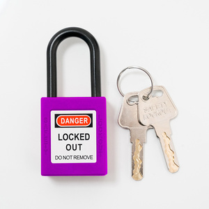 Cadenas de blocage LOTO en nylon de 38 mm, certifié CE, isolé, pour la protection des applications industrielles, de construction et électriques - Product Image 3