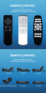 <span class=keywords><strong>Lit</strong></span> intelligent moderne avec télécommande filaire, mécanisme de <span class=keywords><strong>lit</strong></span> électrique réglable à vibrations sans espace libre pour les meubles de chambre à coucher - Product Image 5