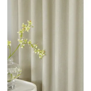 110"inch 280cm width factory sale cheap fine full blackout 400d polyester waterproof fabric for curtain