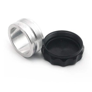 Fuel Tank Cap Aluminum Alloy 1 2 2.5 Inch Black Silver Lid Universal Car Auto Replacement Part - Product Image 4