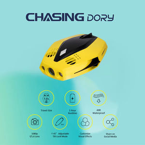 <span class=keywords><strong>CHASING</strong></span> <span class=keywords><strong>DORY</strong></span> <span class=keywords><strong>Drone</strong></span> <span class=keywords><strong>sous</strong></span>-<span class=keywords><strong>marin</strong></span> de contrôle APP de taille paume avec caméra Full HD pour l'exploration <span class=keywords><strong>sous</strong></span>-marine et la capture photo/vidéo - Product Image 4