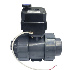 Vanne à boisseau sphérique motorisée Flomarvel FH-B IP67 2 pouces en PVC, DN50 63mm, 12V 110V 24V, prix bas - Product Image 4
