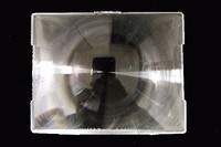 Échantillon gratuit Lentille de Fresnel en plastique pour projecteur LCD Focal 170mm à la condensation de la lumière