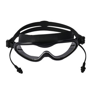 แว่นตาว่ายน้ำกรอบใหญ่สำหรับเด็ก ความคมชัดสูง โปร่งใส กันน้ำ ป้องกันฝ้า พร้อมที่อุดหูในตัว แว่นตาว่ายน้ำ - Product Image 6