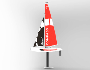 Chic HOSHI EXA791-1 RC Boat 2 canaux télécommandé <span class=keywords><strong>voilier</strong></span> rc jouet bateau électrique télécommandé haute vitesse <span class=keywords><strong>voilier</strong></span> - Product Image 2