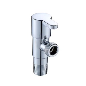 Robinet d'arrêt d'angle en laiton pour salle de bain, ouverture lente, 1/2 pouce, matériaux en cuivre, pour toilettes sanitaires, personnalisé, populaire - Product Image 2
