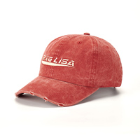 Gorra de Béisbol Deportiva Unisex al por Mayor, Diseño Clásico de Algodón Lavado, Estilo Deportivo con Patrón de Letras, Ideal para Actividades al Aire Libre
