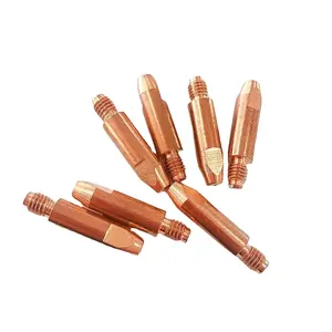 High-quality chromium zirconium copper welding contact tip for MB24KD 25AK MIG/MAG/CO2 welding torches