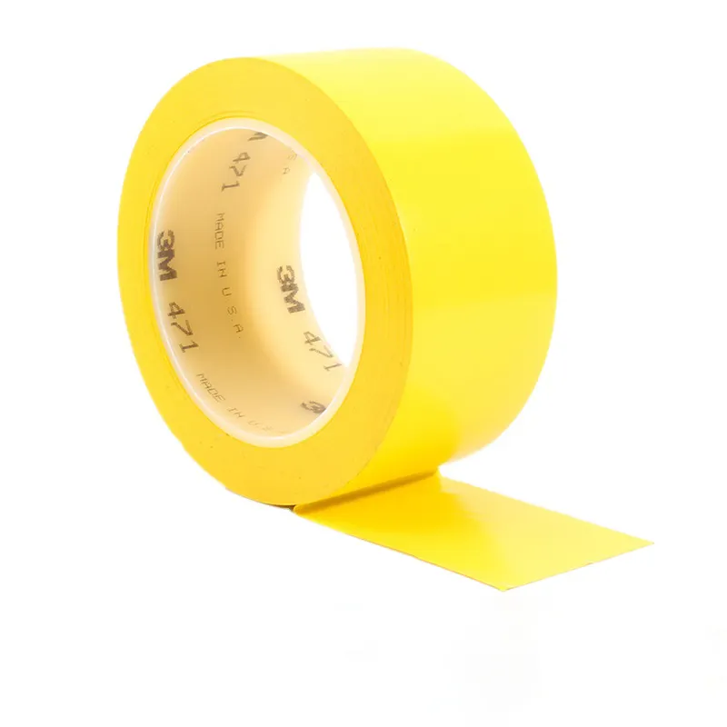 3M 471 Tape Geel Vloeren Positionering Logo Waarschuwing Tape Pvc Waterdichte Hoge Temperatuur 33M 6S Positionering Tape