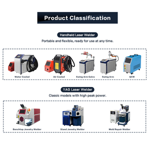 Mesin las Laser <span class=keywords><strong>Platform</strong></span> otomatis Pendulum tunggal dan ganda 150W/1500w untuk komponen elektronik - Product Image 2